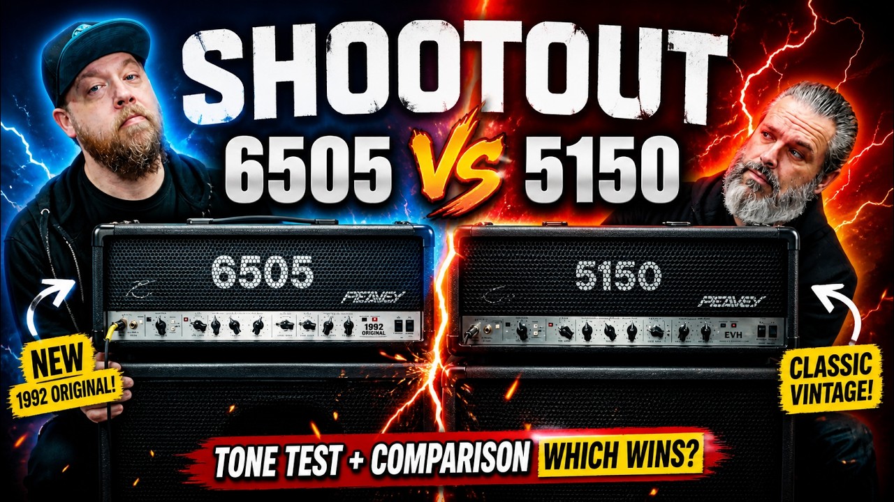 Peavey 5150 Vs 1992 Orignal 6505 Shootout! - YouTube