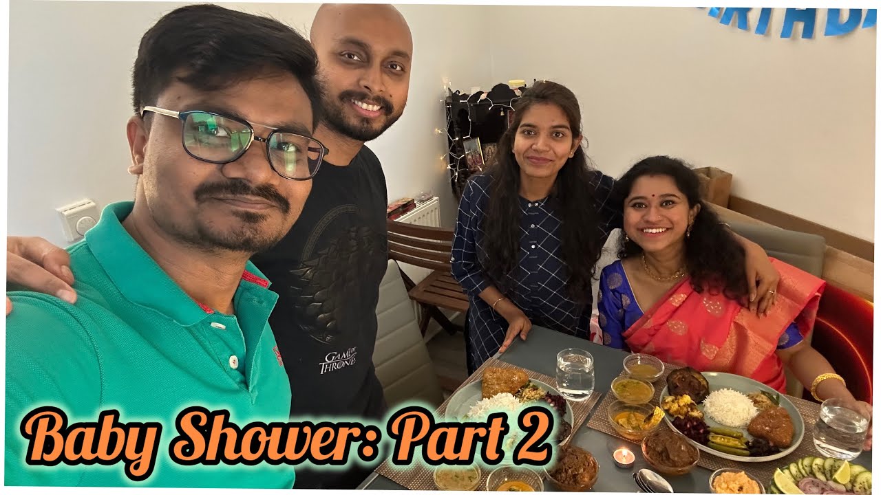 প্রবাসে বন্ধুরাই হল পরিবার এর মত | সাধ খাওয়া ও Surprise Birthday Celebration 🎉