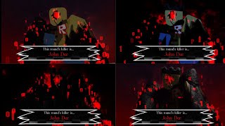 [ROBLOX: FORSAKEN] All John Doe Milestone Skins Gameplay
