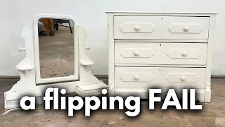 Unpainting Antique | This Antique Dresser Restoration Didn't Go as Planned!