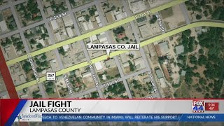 Lampasas inmate attacks jail personnel