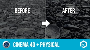 Using Poliigon displacement textures in Cinema 4D with the Physical Renderer