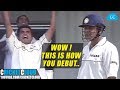 Sehwag showing how to play debut test match  fearless cricketer 