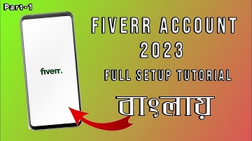 fiverr account create||2023 full account setup||in Bangla tutorial @DesignArt-sy9pg