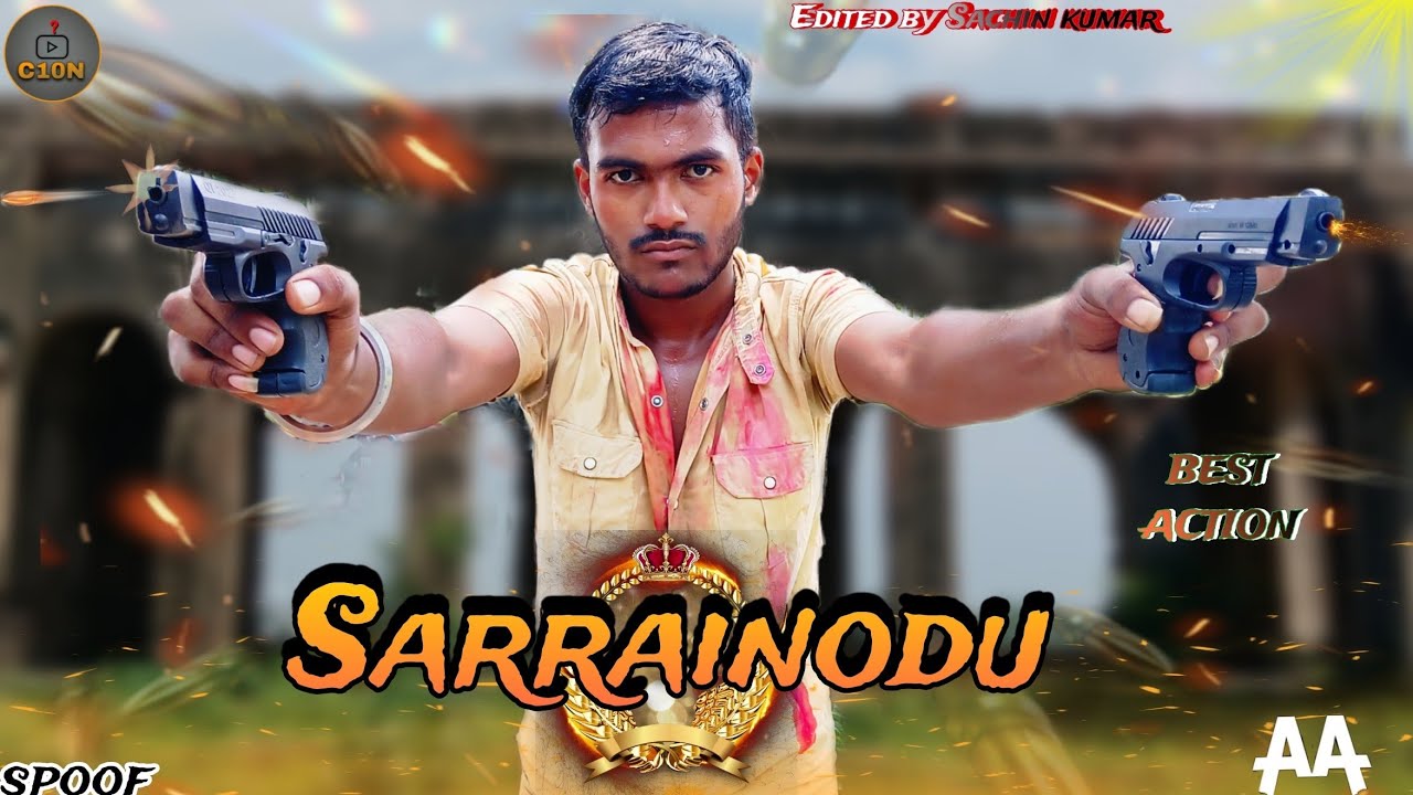 Sarrainodu Spoof – Allu Arjun Action Comedy by C10N | Best Funny Fight Scene 2025