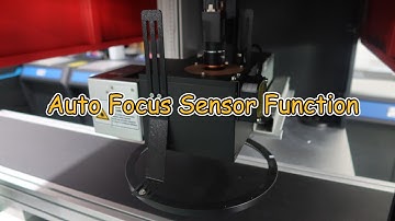 auto focus sensor function for laser marking machine