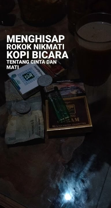 story'WA||Hisap Rokok dengan secangkir kopi