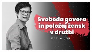 Svoboda govora in položaj žensk v družbi (Marta Kos) - AIDEA Podkast #84