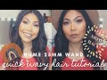 NUME OCTOWAND 55MM | EASY boho wavy hair MOM HACK!