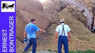 Amish Farmer's Silo Falls Down