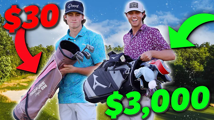 Playing a Golf Match - $30 Clubs VS $3000 Clubs