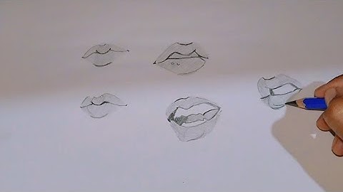How to draw lips by Chommang (Tutorial)