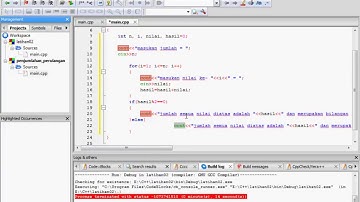 belajar c++ program menghitung jumlah total nilai dari perulangan