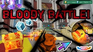 FIGHT FOR THE AMETHYST GEM! 💎 BLOODY BATTLE! 🔥 Skyblock Mining Area! ⛏️