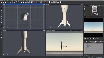 Vue tutorial. Jupitor moon modeling simple rocket in Vue part 3