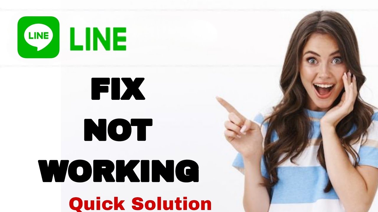 How To Fix And Solve Not Working On Line App | Easy Fix - YouTube