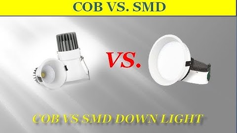 What are COB, Downlighter, SMD and Pannel Lights?