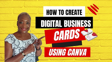 How to Create Digital Business Cards Using Canva