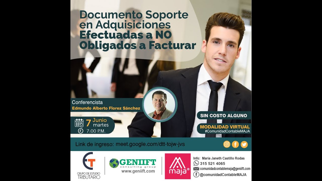 DOCUMENTO SOPORTE EN ADQUISICIONES EFECTUADAS A NO OBLIGADOS A FACTURAR ...