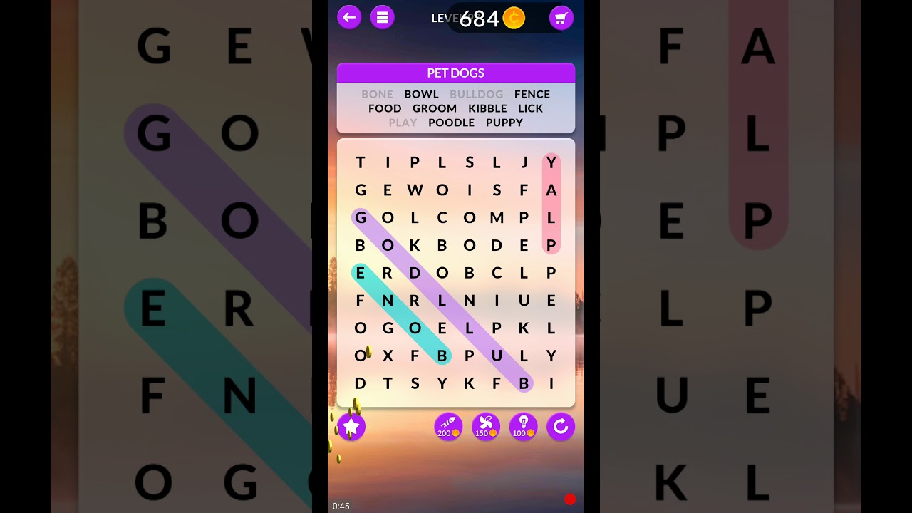 WORDSCAPES SEARCH LEVEL 97 ANSWERS masaya ang mga salita - YouTube