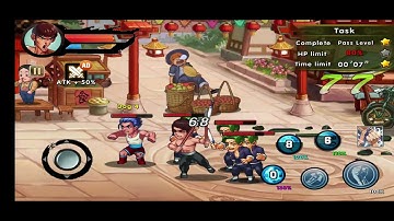 Kung Fu Attack: Final Fight - Gameplay (Android) by HARWIBZ GAMEPLAY!