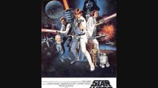 Star Wars IV Ending and Credits Music - John Williams