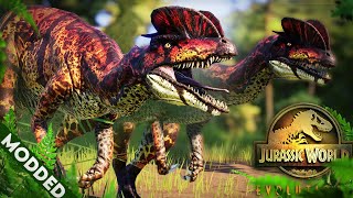 Novel Carnivore Expansion Pack! HUNDREDS Of New Skins In This Mod For Jurassic World Evolution 2