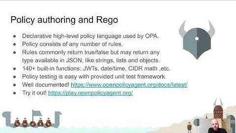 Cloud native policy enforcement with Open Policy Agent