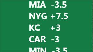 NFL 2011 Preseason Week 4 Picks Update