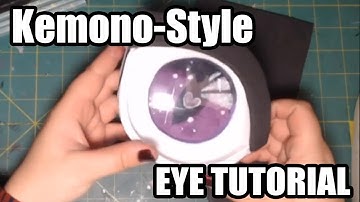 How to make a Kemono-Style Fursuit Eye