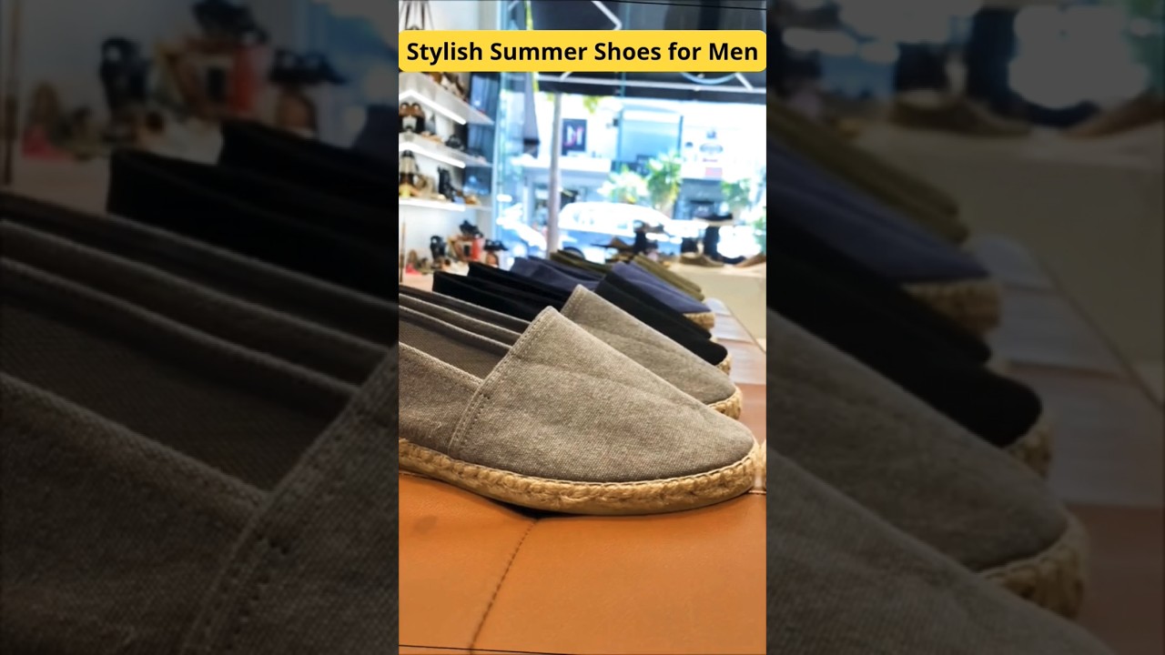 Stylish Summer Shoes for Men ☀️ | Casual Comfort Meets European Vibes