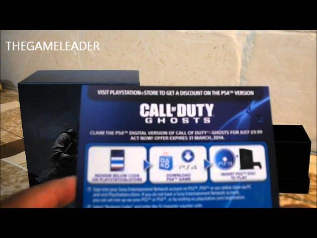 Unboxing Call of Duty Ghosts Hardened Edition Xbox 360 