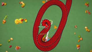 🪱 Worms Zone.io Full Game | Ultimate Snake Survival Gameplay @CHOTU-GAMBLER screenshot 2