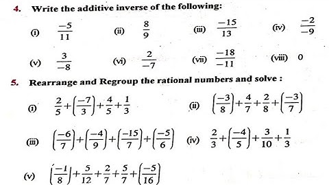 PSEB 8th maths exercise 1.1(Q-4) | PSEB 8th MATHS CHAPTER 1 Rational Numbers| pseb 8th math solution