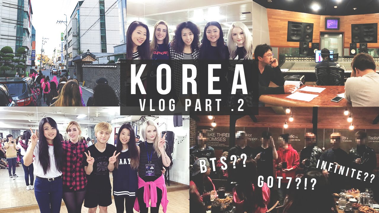 [KPOP WORLD FESTIVAL VLOG #2] DINNER W/ BTS? GOT7? INFINITE? | DANCE REHEARSAL | RECORDING STUDIO sm entertainment açılımı