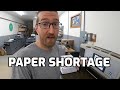 Dealing with Paper Shortages, My Repair Failed on Konica C3070