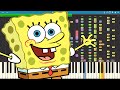 IMPOSSIBLE REMIX - SpongeBob SquarePants Theme Song - Piano Cover