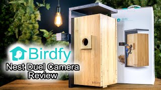 Birdfy Nest Duel Camera Solar Powered Bird Box  Unboxing and Review!