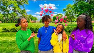 Being Clingy With Kyran Prank On Meyah And Nahla Their Reactions Were Insane