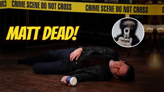 Matt was murdered - Security camera captured image of the killer The Young  And The Restless Spoilers - YouTube