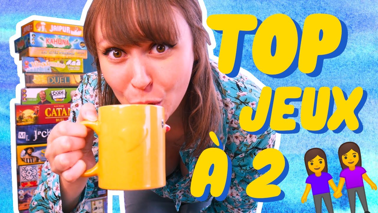 TOP 10 des jeux de société à 2 joueurs ! 👬• JEU DE 🎲☕ -