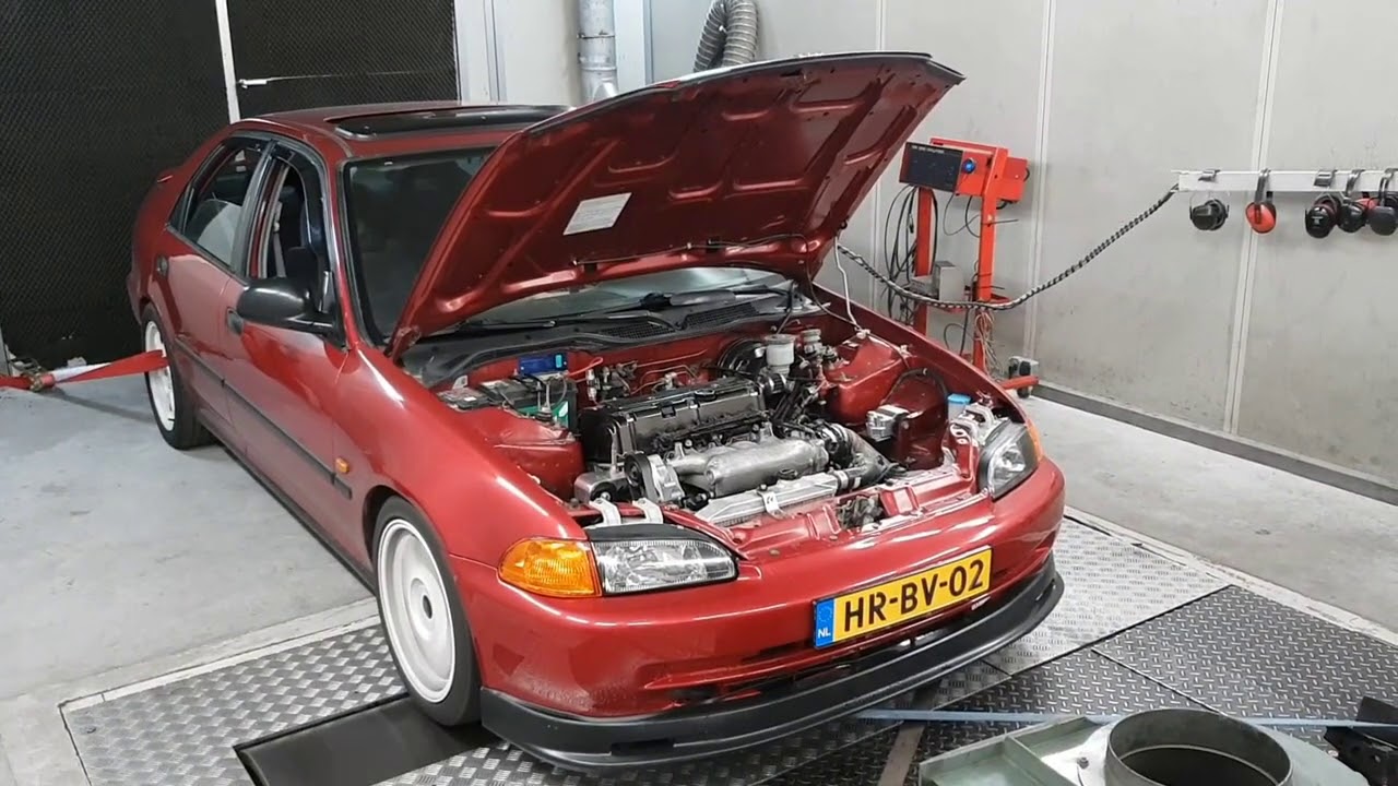 Dolf Dyno Tuned Honda Civic Sedan EG8 K20A2 2