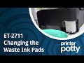 Waste ink pad replacement for et2711 epson inkjet printer et2800 and many more