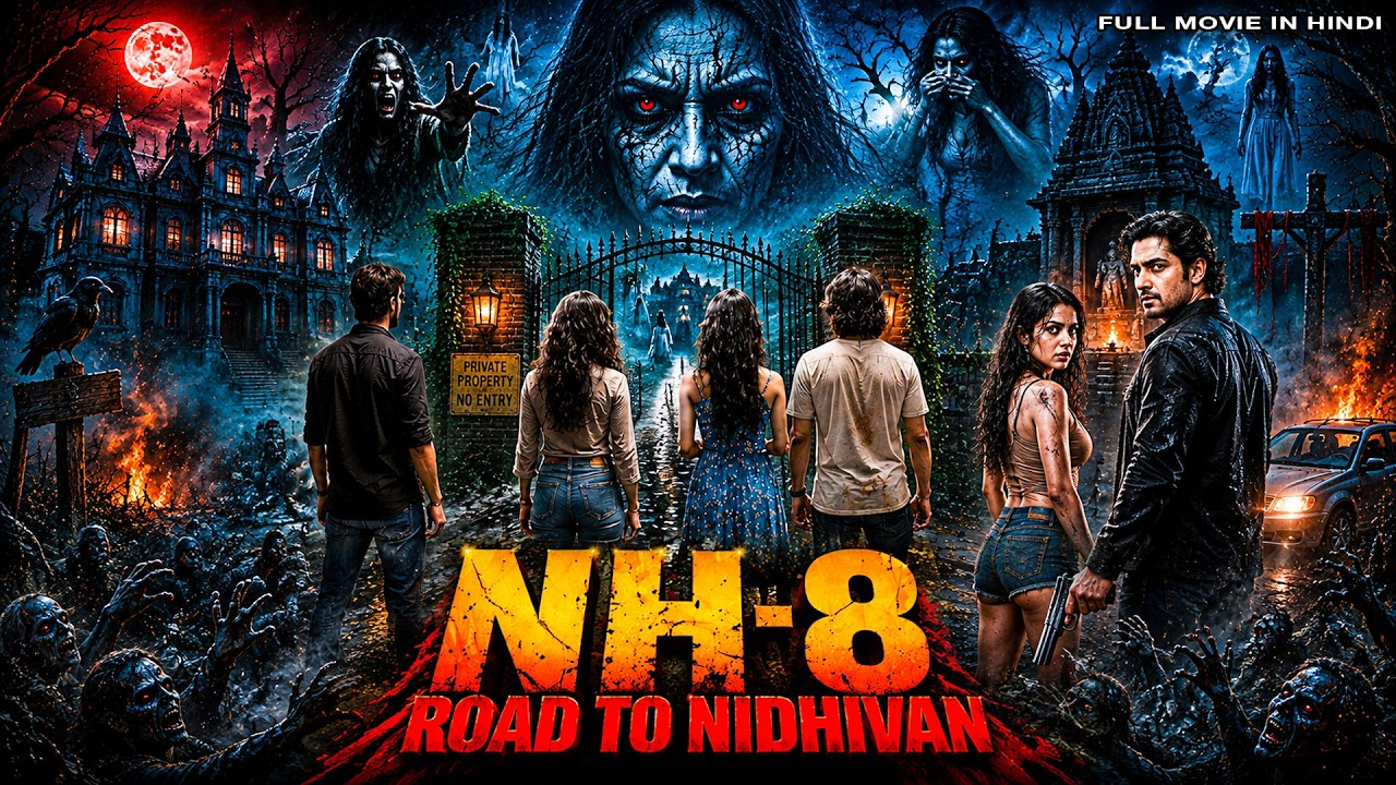 NH-8: Road to Nidhivan | एनएच-8: रोड टू निधिवन | Hindi Horror Thriller Movie | Supernatural Movie