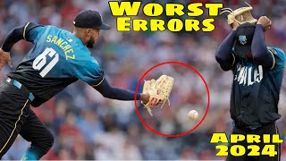 MLB | Worst Error April 2024 Part 2