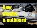 Delivery of our new Zodiac dinghy and Mercury outboard - Sailing A B Sea (Ep.019)