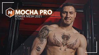 Mocha pro tutorial | Mocha 2021 PowerMesh tracking and Warping workflow | @Borisfx
