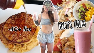 WHAT I REALLY EAT IN A DAY TO LOSE WEIGHT! (HEALTHY &amp; QUICK MEALS)