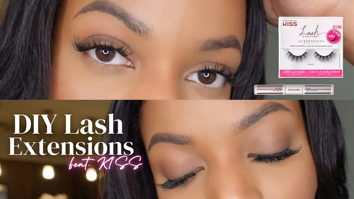 DIY Lash Extensions: Falscara + Strip Lashes as individuals