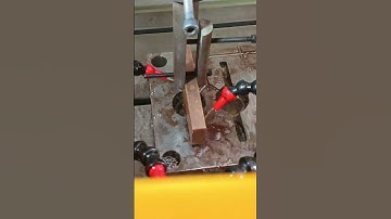 EDM SPARK EROSION HANDLE DIE  #machine #injectionmouldingdie #sparkonix #copper